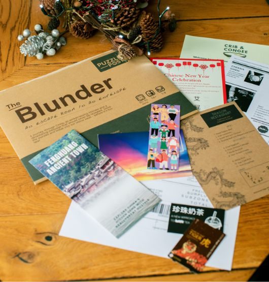BUNDLE OFFER - Escape Room in an Envelope - Deceit, Blunder and Scandal. 3  Dinner Party Games Puzzle