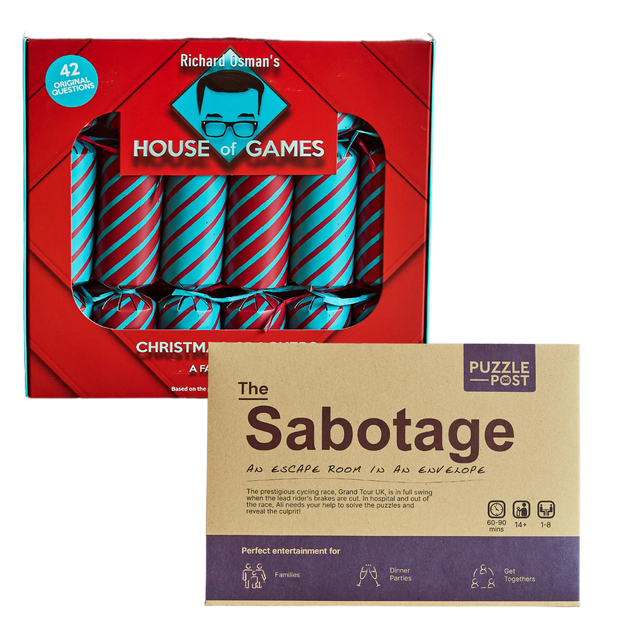House of Games Christmas Crackers + The Sabotage